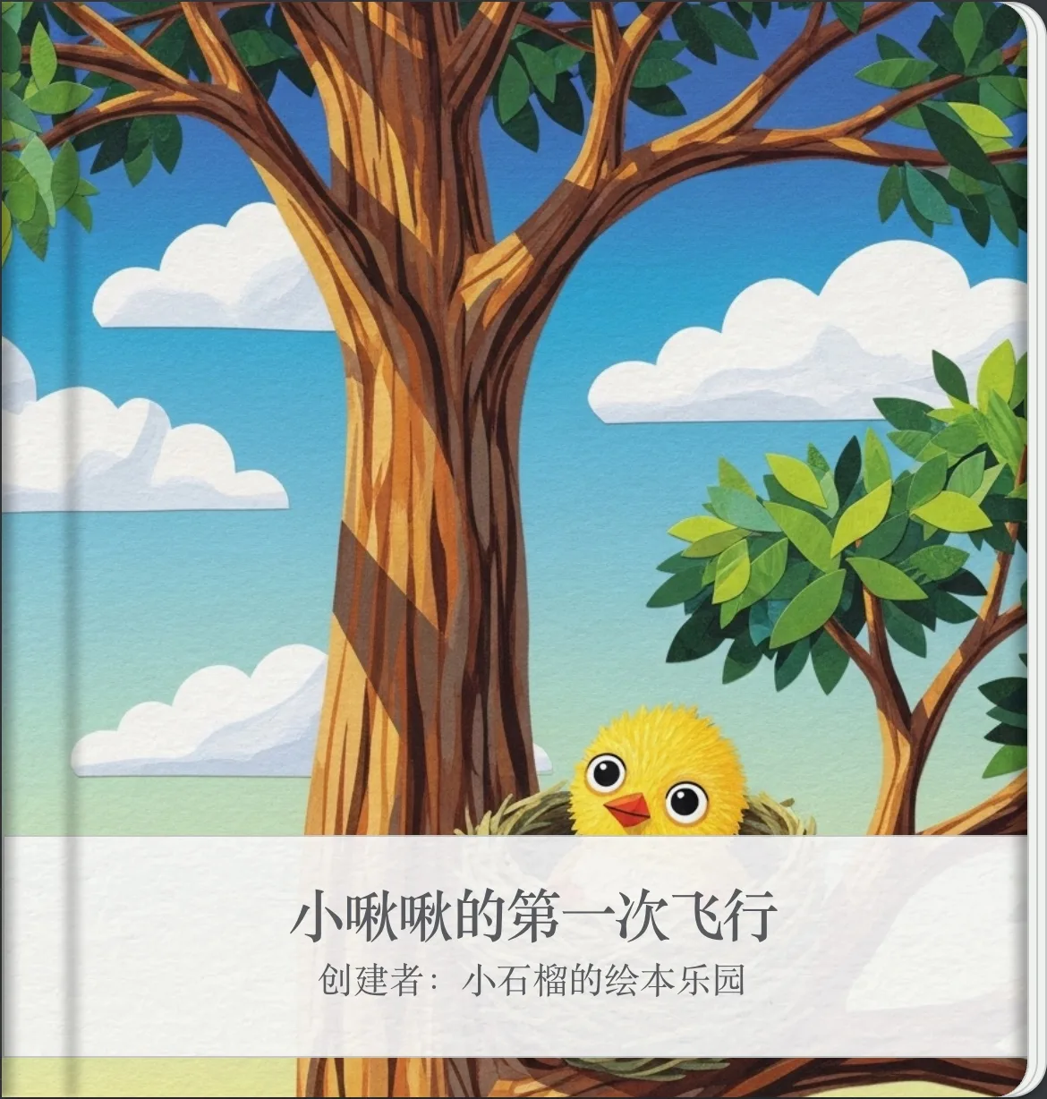 小啾啾的第一次飞行